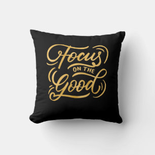 Coussin Cadeau D'Anniversaire Focus Sur Le Bon