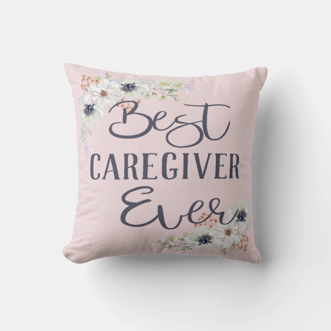 Coussin Cadeau d'appréciation personnalisé pour travailleu (Recto)