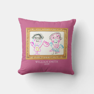 Coussin Cadeau d'art pour enfants Petit chef-d'oeuvre Co
