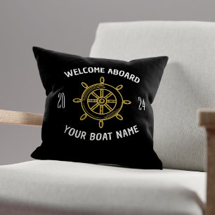 Coussin Cadeau de bienvenue à bord pour les propriétaires
