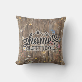 Coussin Cadeau de Clôture de Transaction Immobilière Home