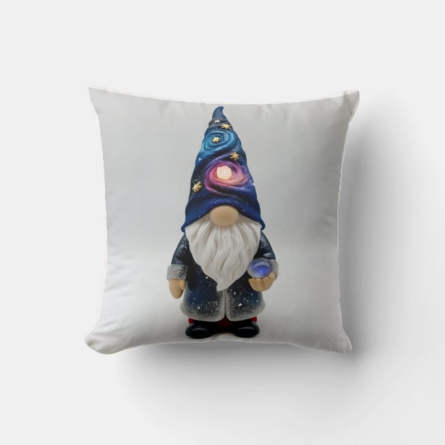 Coussin Cadeau de coeur de Gnome (Recto)