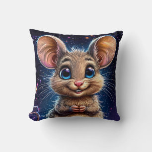 Coussin 🐭 Cadeau de décoration de chambre cosy Souris Mig