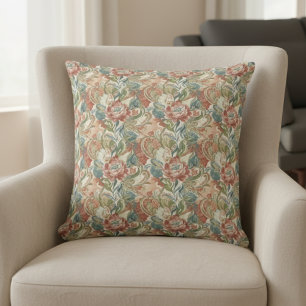Coussin Cadeau de décoration de jardin floral botanique ro