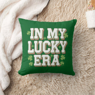Coussin Cadeau de famille pour la Saint-Patrick de mon ère
