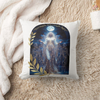 Coussin Cadeau de force intemporelle et d'autonomisation p