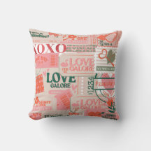 Coussin cadeau de la Saint Valentin