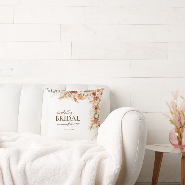 Coussin Cadeau de mariage et de douche de mariée chic bohè (Canapé)