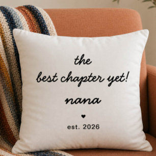 Coussin Cadeau de Nana Pillow   Meilleur chapitre à ce jou