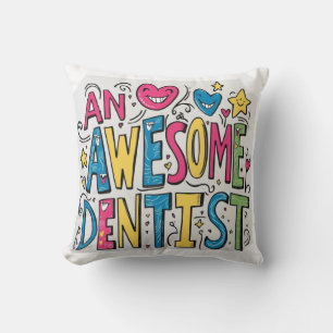 Coussin Cadeau de remerciement pour dentiste 