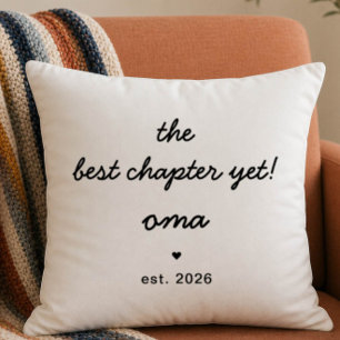 Coussin Cadeau d'Oma Pillow Meilleur chapitre à ce jour