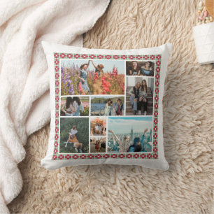 Coussin Cadeau personnalisé avec photo pour l'anniversaire