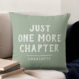 Coussin Cadeau Personnalisé Drôle pour l'Amoureux des Livr