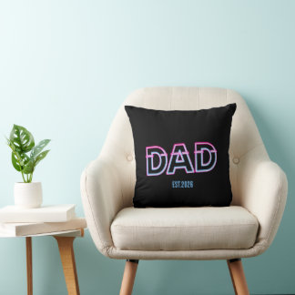 Coussin Cadeau personnalisé pour la fête des pères avec né