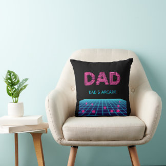 Coussin Cadeau personnalisé pour la fête des pères Neon DA