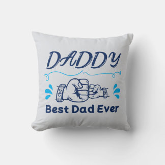 Coussin Cadeau personnalisé pour la fête des pères Papa