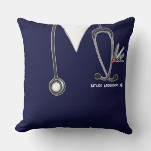 Coussin cadeau personnalisé pour médecin