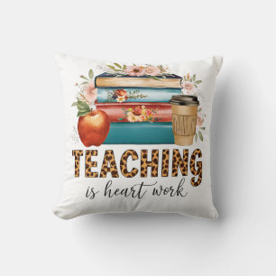Coussin Cadeau pour Enseignant Enseigner est une Affaire