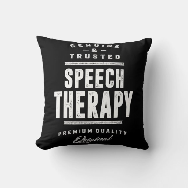 Coussin Cadeau pour la thérapie vocale (Recto)