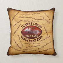 Cadeau pour l'entraîneur de football personnalisé