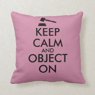 Coussin Cadeau pour l'étudiant en droit ou le prof. de