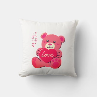 Coussin Cadeau romantique de la Saint-Valentin