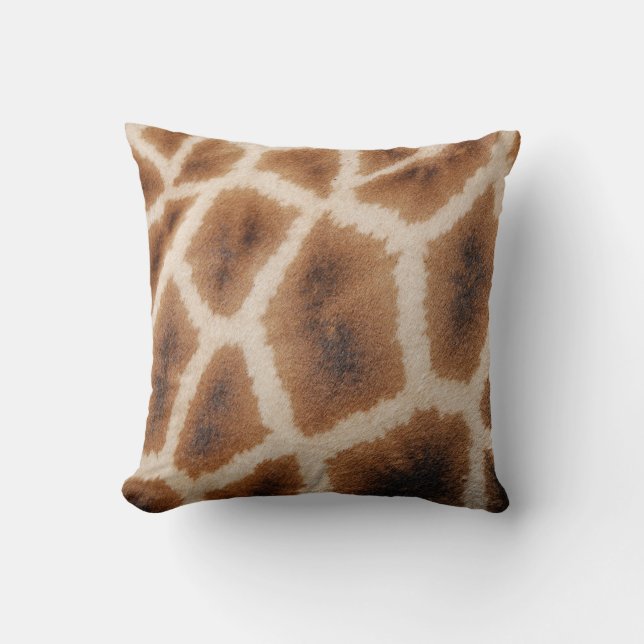 Coussin Cadeau sauvage de poster de animal de motif (Recto)