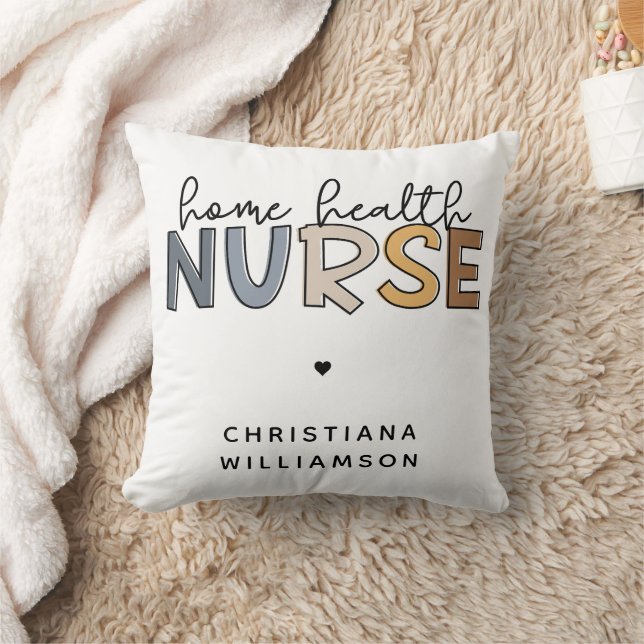 Coussin Cadeaux d'appréciation des infirmières et infirmie (Couverture)
