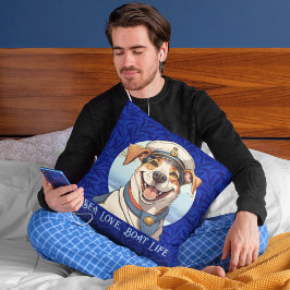 Coussin Cadeaux de chiens nautiques pour les propriétaires