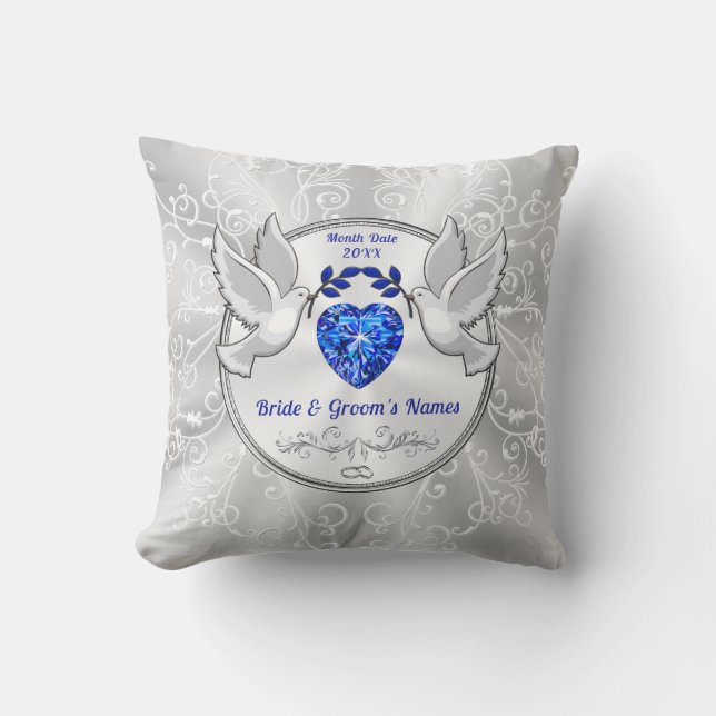 Coussin Cadeaux de Fête des mariées pour l'épouse, Mariage (Recto)