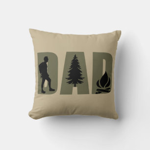 Coussin Cadeaux de Papa campeur