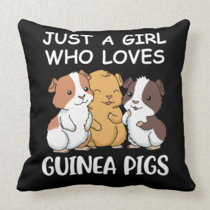 Coussin Cadeaux de porc mignon Guinée filles Kawaii Guin