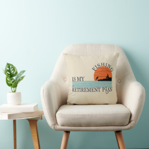 Coussin Cadeaux de retraite pour pêcheur
