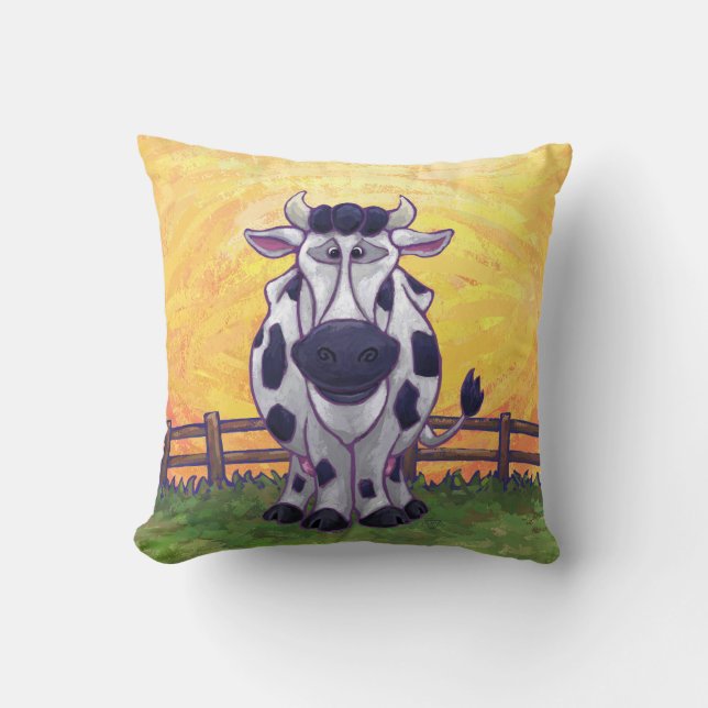 Coussin Cadeaux et accessoires de vache (Recto)