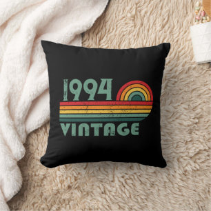 Coussin Cadeaux personnalisés vintages de 30e anniversaire
