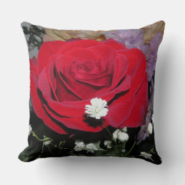 Coussin Cadeaux spéciaux de CricketDiane de mères roses