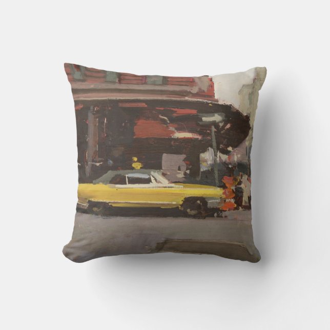 Coussin Cadillac jaune 2012 (Recto)