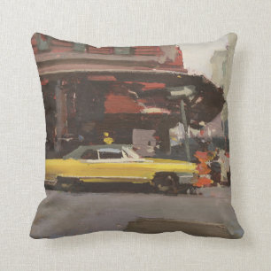Coussin Cadillac jaune 2012