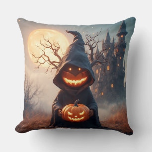 Coussin Cadre effrayant d'Halloween
