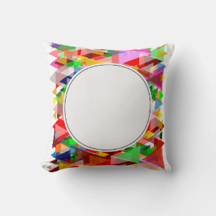 Coussin Cadre photo arrière - plan transparent