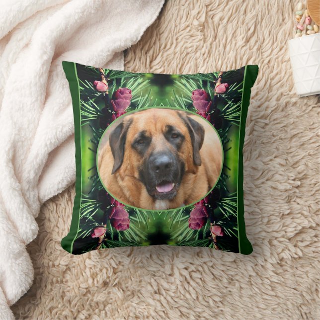 Coussin Cadres de cônes de pin Créer votre propre animal d (Couverture)