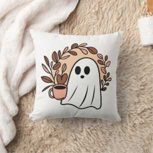 Coussin Café fantôme