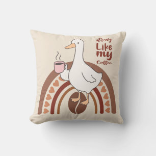 Coussin Café Fort