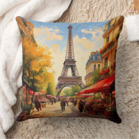 Café Parisien Flower Shops Tour Eiffel Scenery