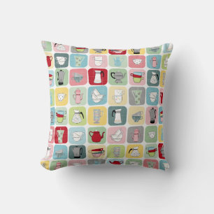 Coussin Café rétro