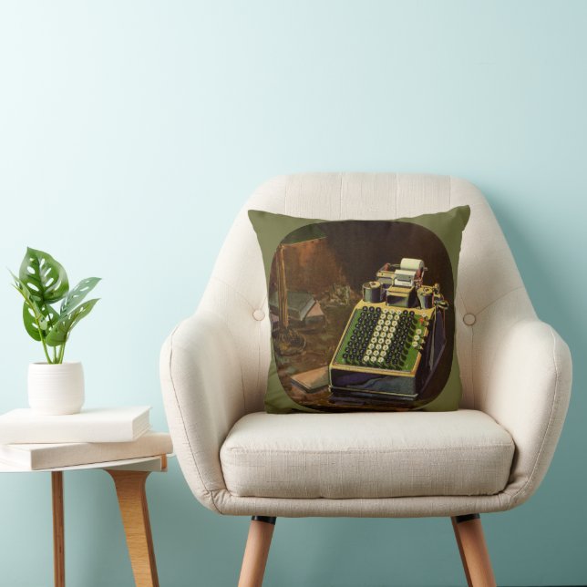 Coussin Calculatrice comptable Comptometer Entreprise Vint (Chaise)