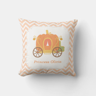 Coussin Calèche de Princesse Citrouille Filles Chambre Per