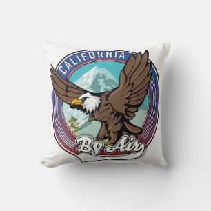 Coussin California par patch de voyage aérien