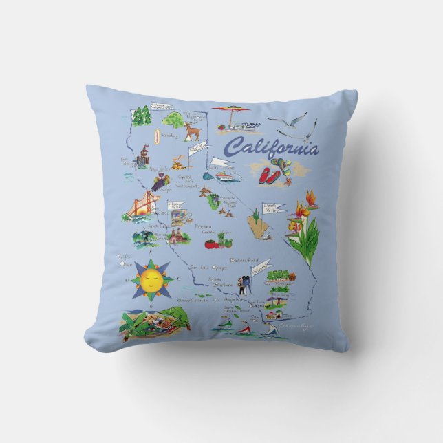 Coussin californien (Recto)