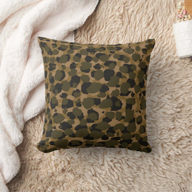 Coussin Camo Abstrait (Couverture)